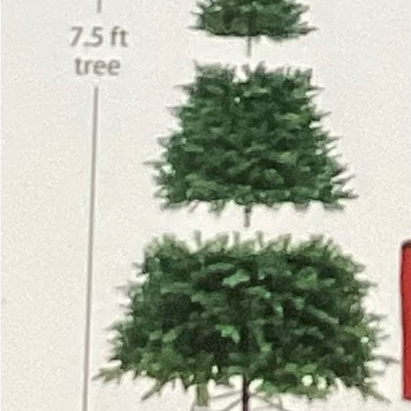Christmas Tree Storage Bag for 7.5’ Detachable Tree.  20”H x 15”W x 45”L. NEW - Picture 2 of 8
